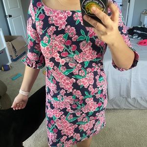 Lilly Pullitzer Ruffle Cherry Picket Dress